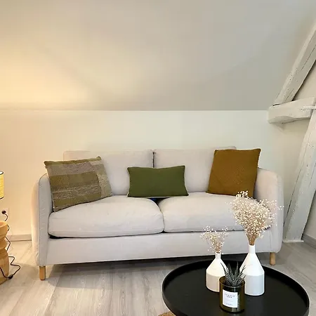 De La Croix - A 4 Minutes De L'a26 Avec Parking Oda ve Kahvaltı Villechétif