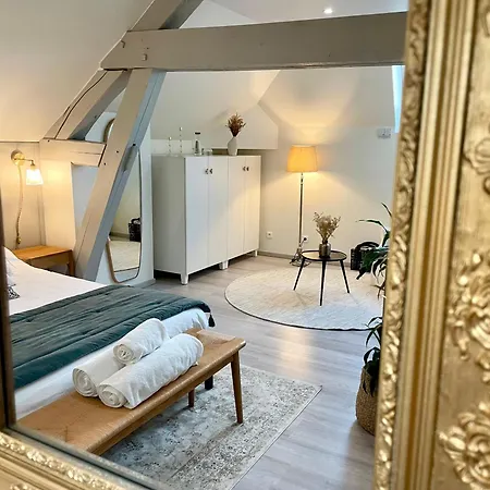De La Croix - A 4 Minutes De L'a26 Avec Parking Bed & Breakfast Villechetif